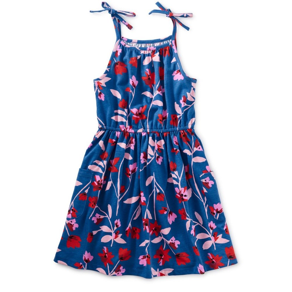 Tea Collection Tie Shoulder Dress Size 8